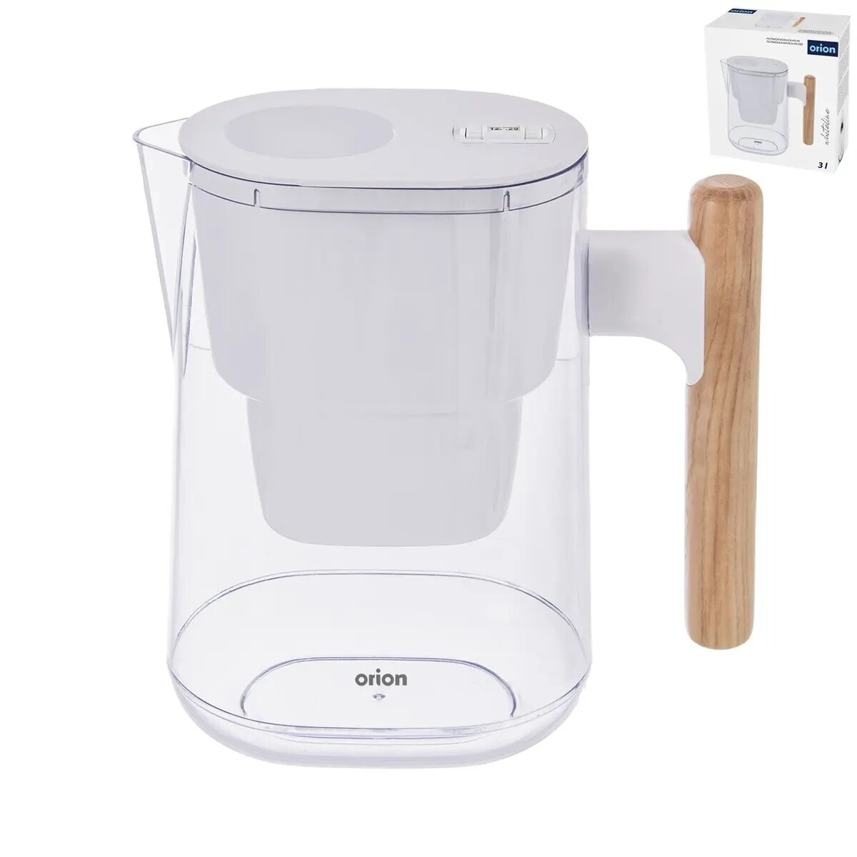 ORION Konvice filtrační UH/dřevo WHITELINE 3 + filtr