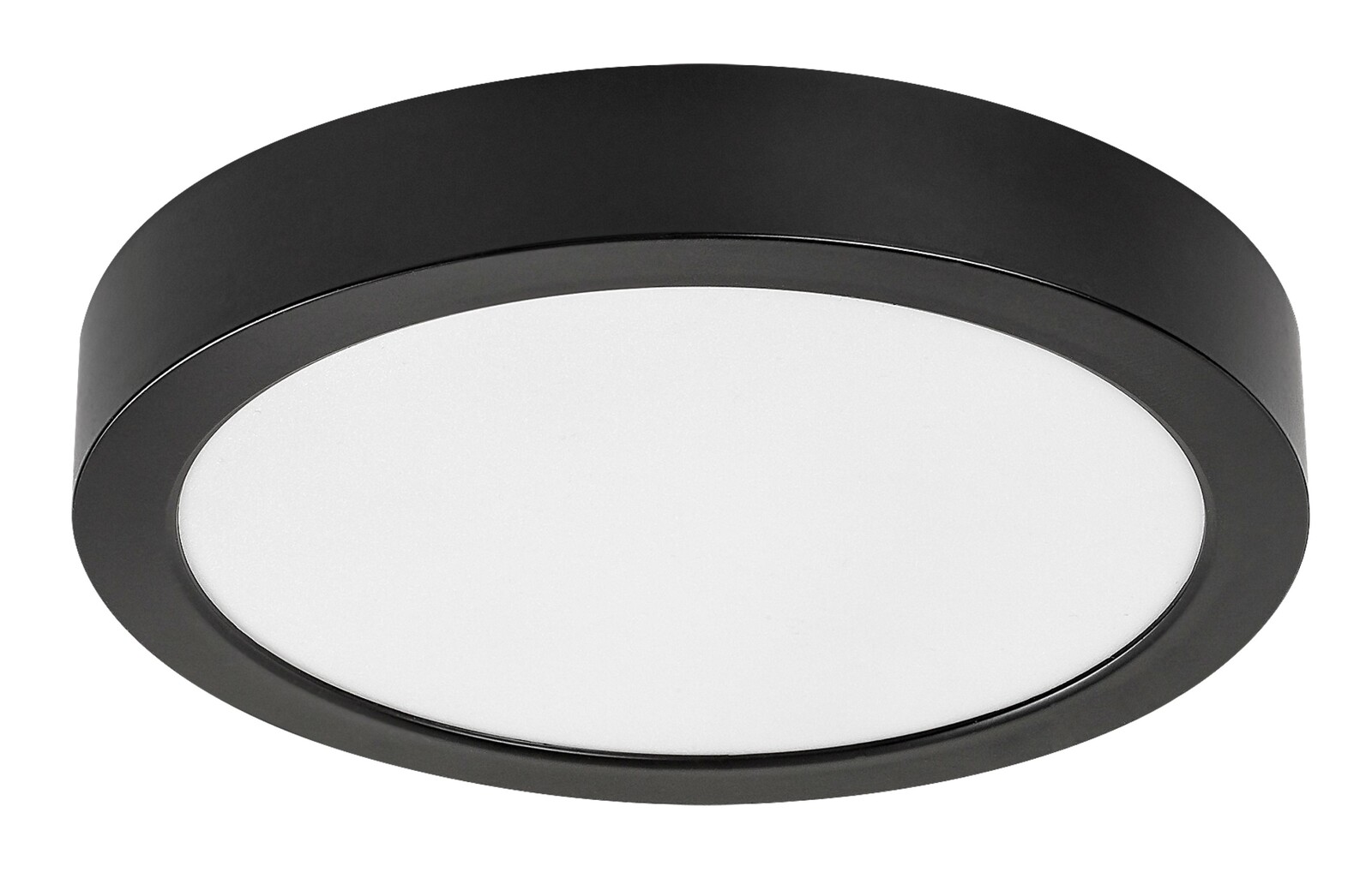 Rabalux Černé stropní LED svítidlo Shaun Plus kulaté 220mm 24W IP44 75075