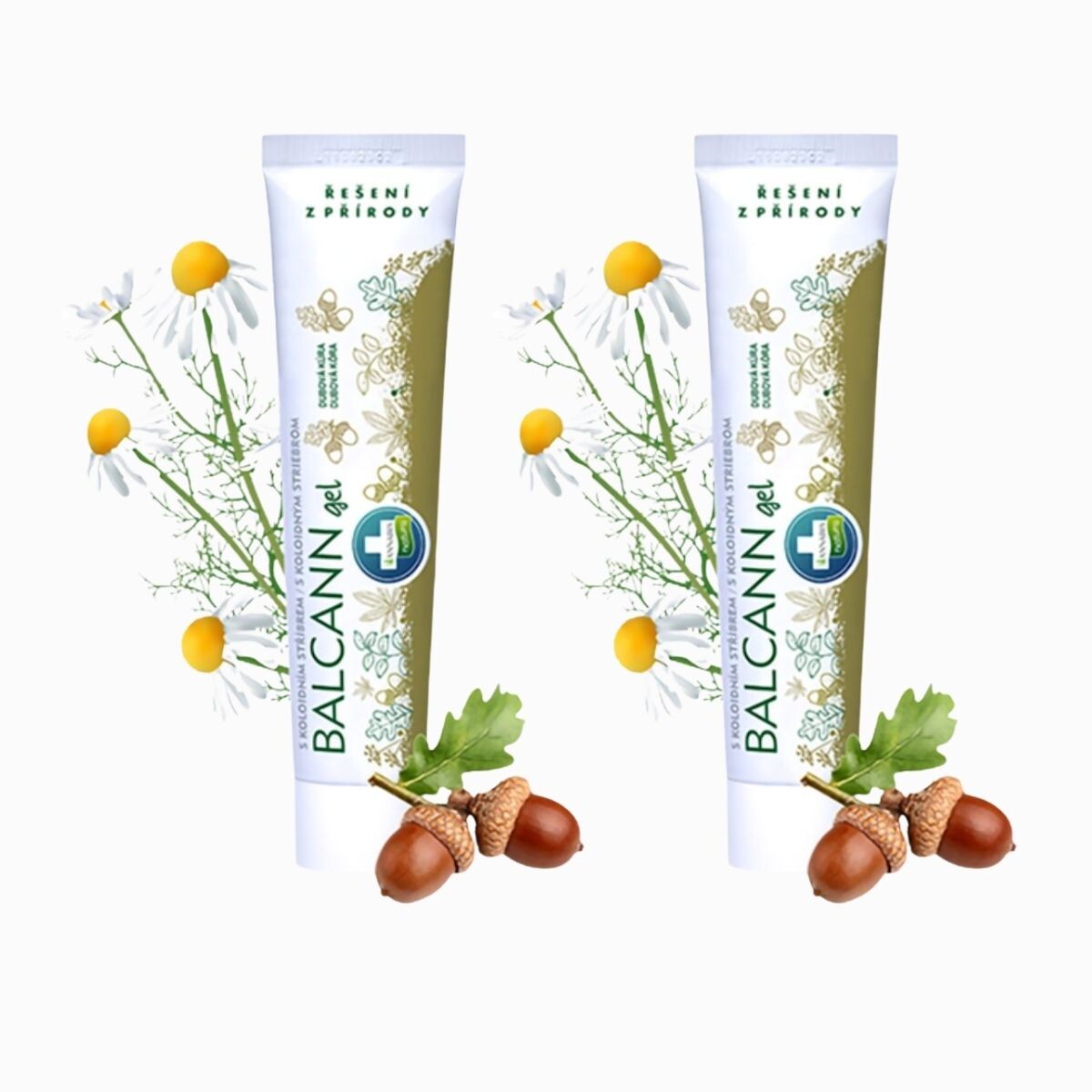 Zvýhodněný set: 2x BALCANN gel z dubové kůry na hemoroidy, trhliny - 75 ml - Annabis