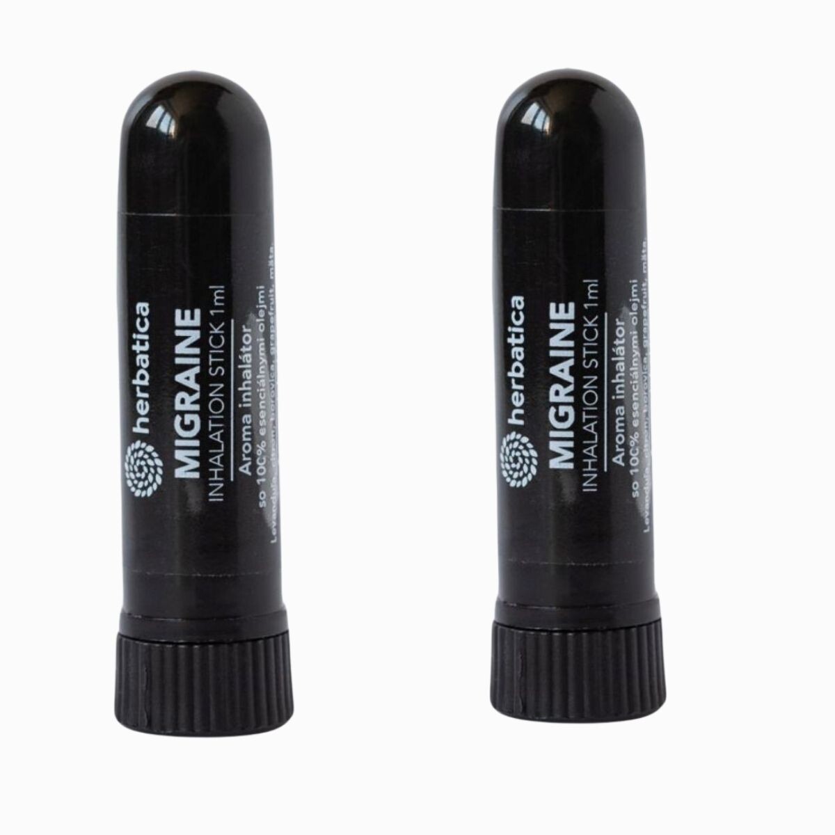 Zvýhodněný set: 2x Nosní inhalátor Migréna - 1ml - Herbatica