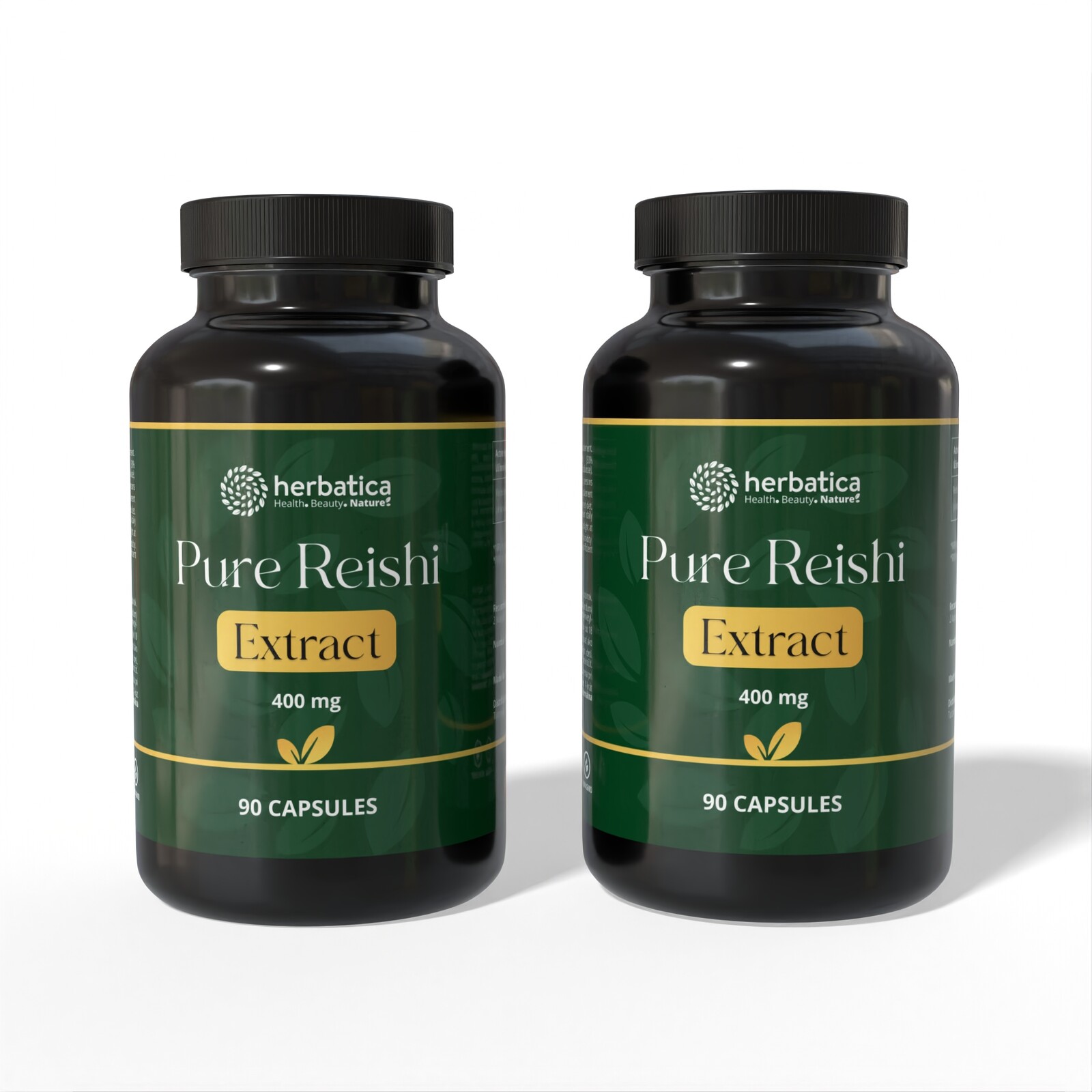 Zvýhodněný set: 2x Reishi Extract 30 % polysacharidů – 90 kapslí – Herbatica
