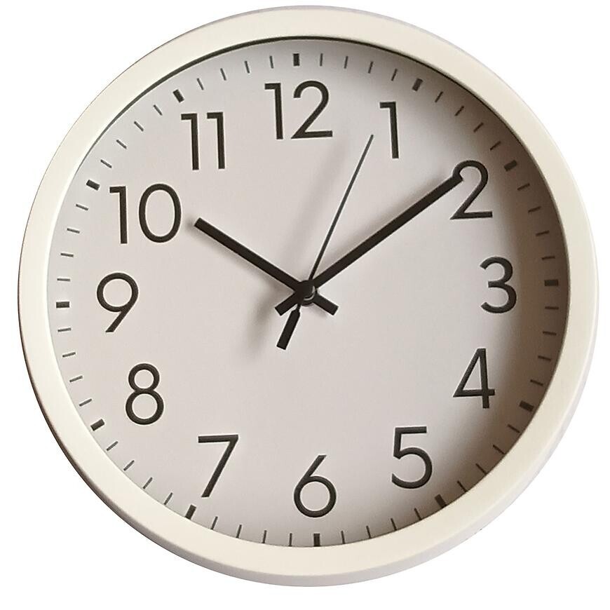 Nástěnné hodiny fi 20cm 3XYLJ25280 WH