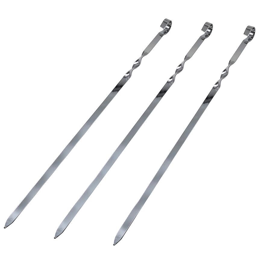 Grilovací jehly 3 ks 45 cm KY4503