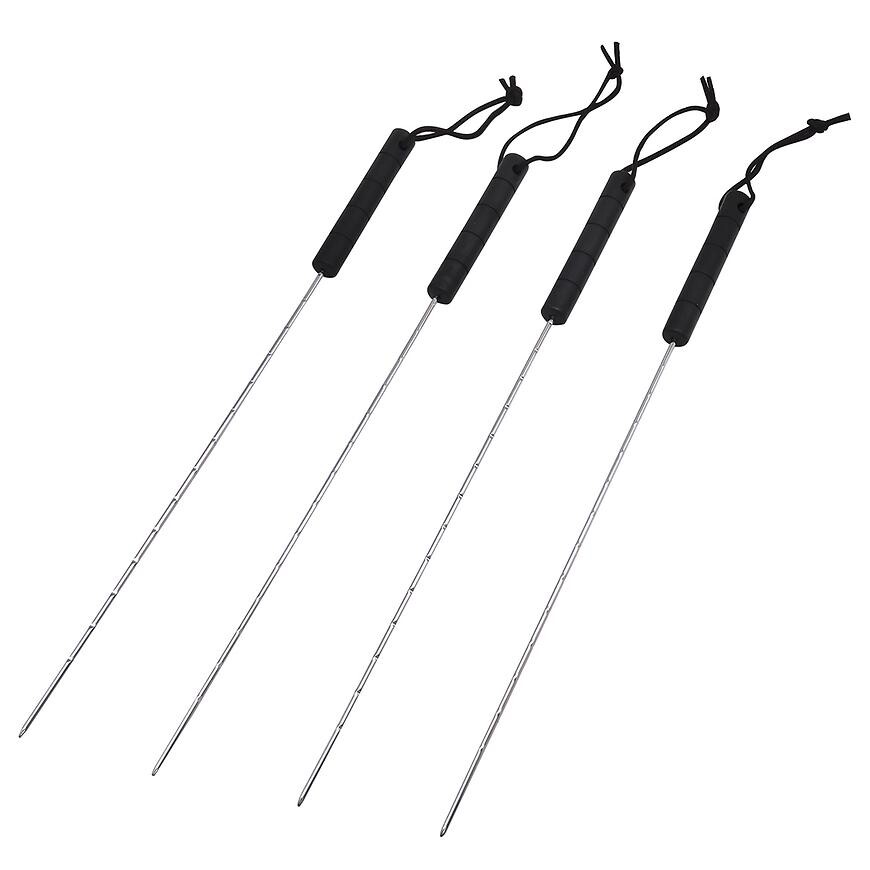 Grilovací jehly 4 ks 38 cm KY3804