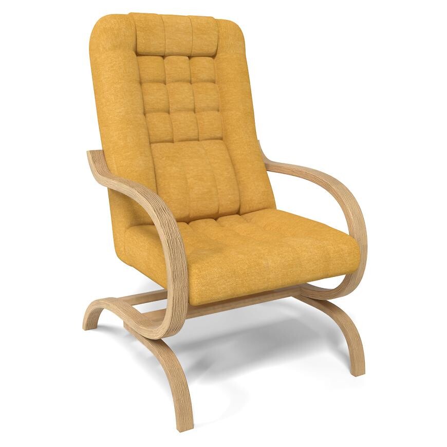 Křeslo Grześ Brego 68, přírodní dřevo