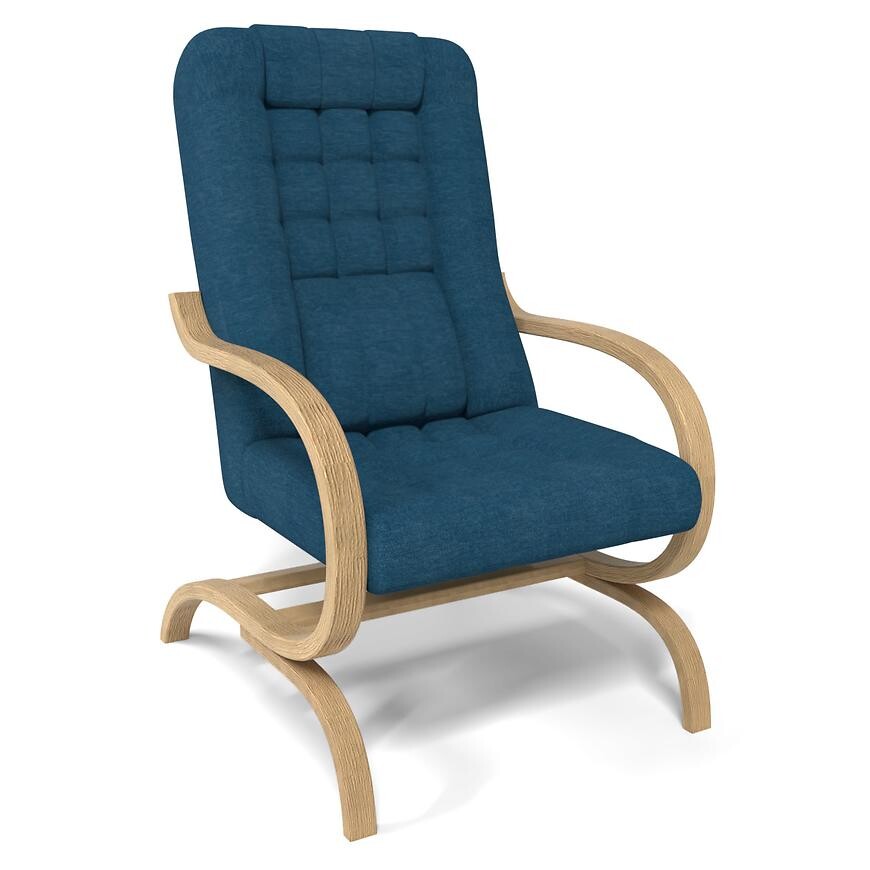 Křeslo Grześ Brego 86, přírodní dřevo