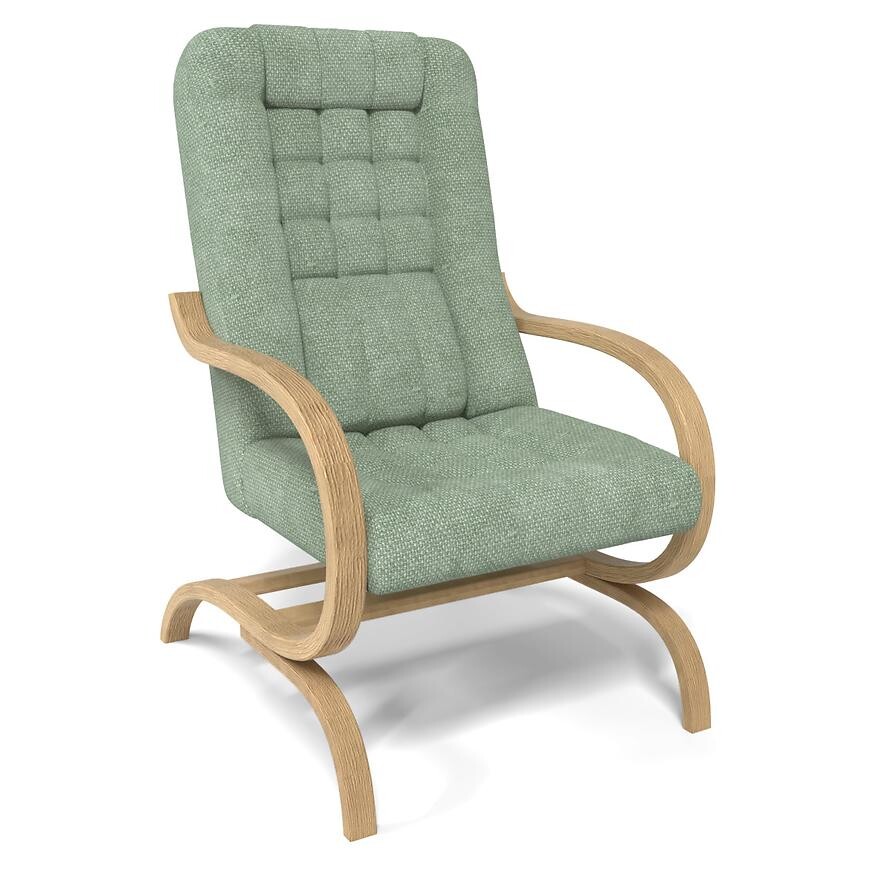 Křeslo Grześ Opium 34, přírodní dřevo