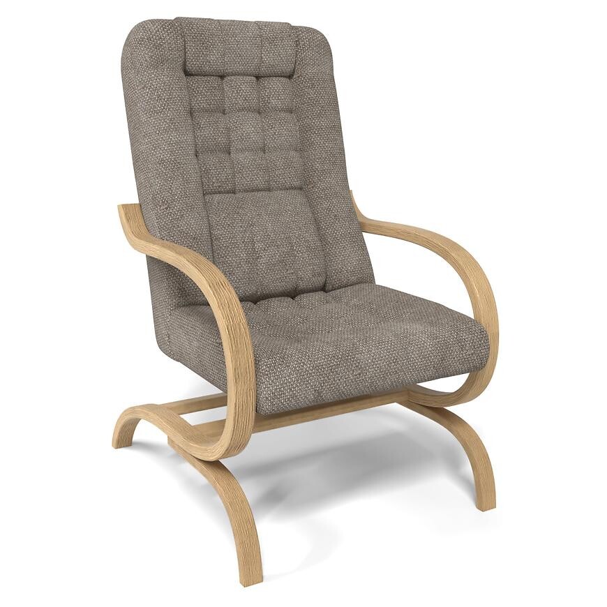 Křeslo Grześ Opium 20, přírodní dřevo