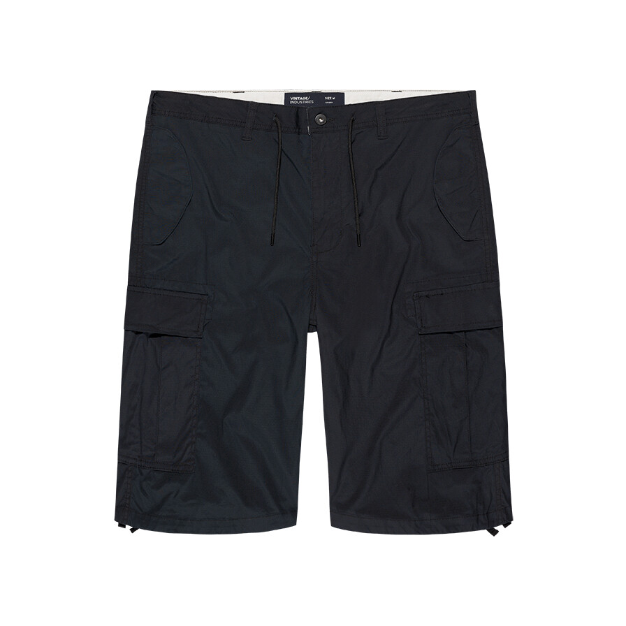 Kraťasy Vintage Industries Porter - černé, S