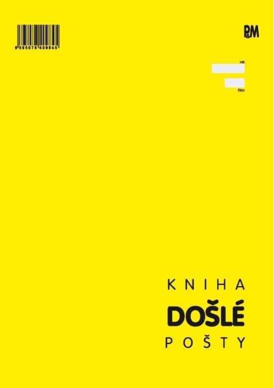 P&M Kniha došlé pošty A4 - 984