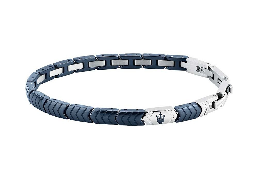 Maserati Stylový pánský náramek Ceramic JM226ATZ87