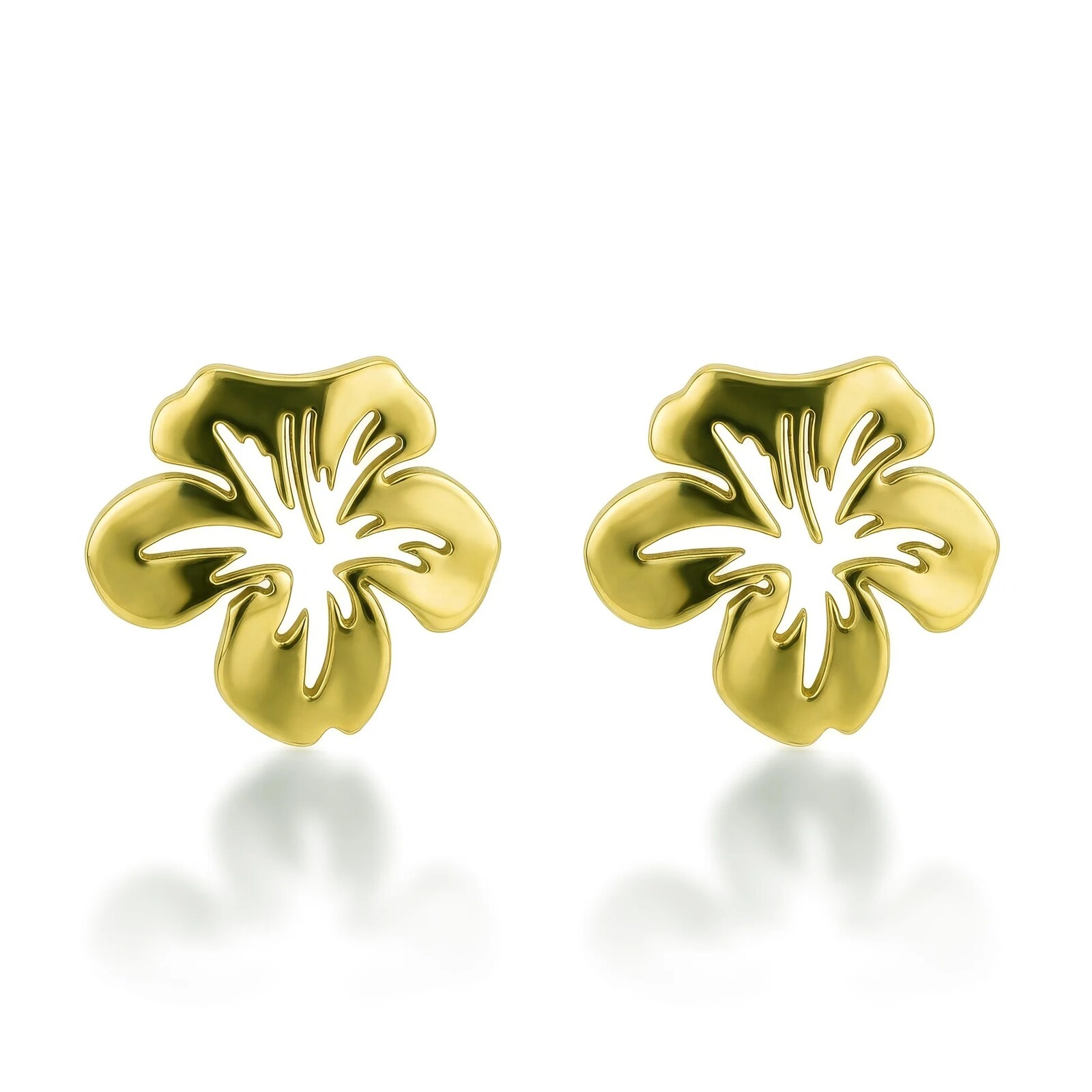 Victoria Walls Pozlacené náušnice Kytičky Gold Bijou Mystique VWE260603G