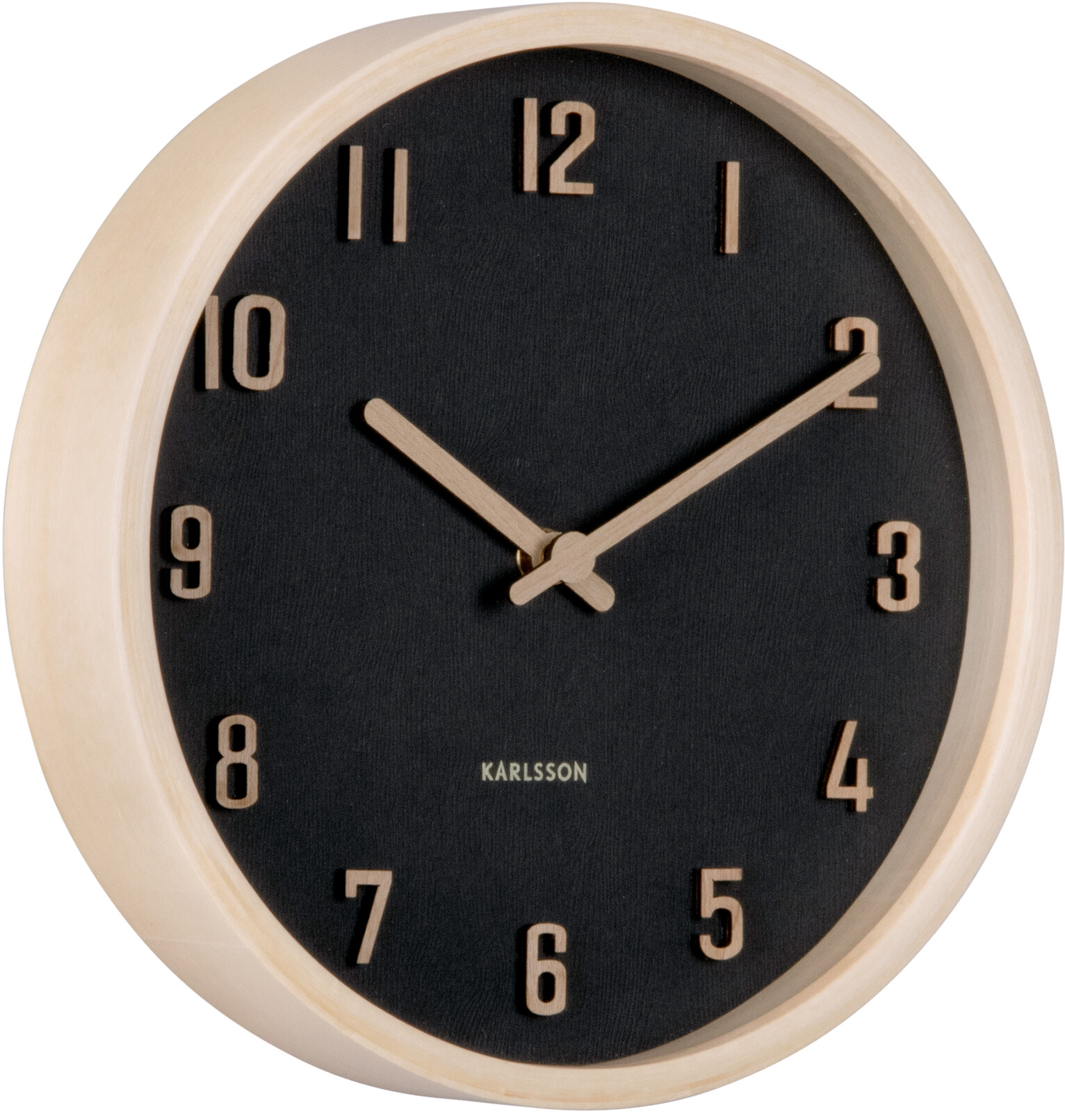 Karlsson Designové nástěnné hodiny 6116BK