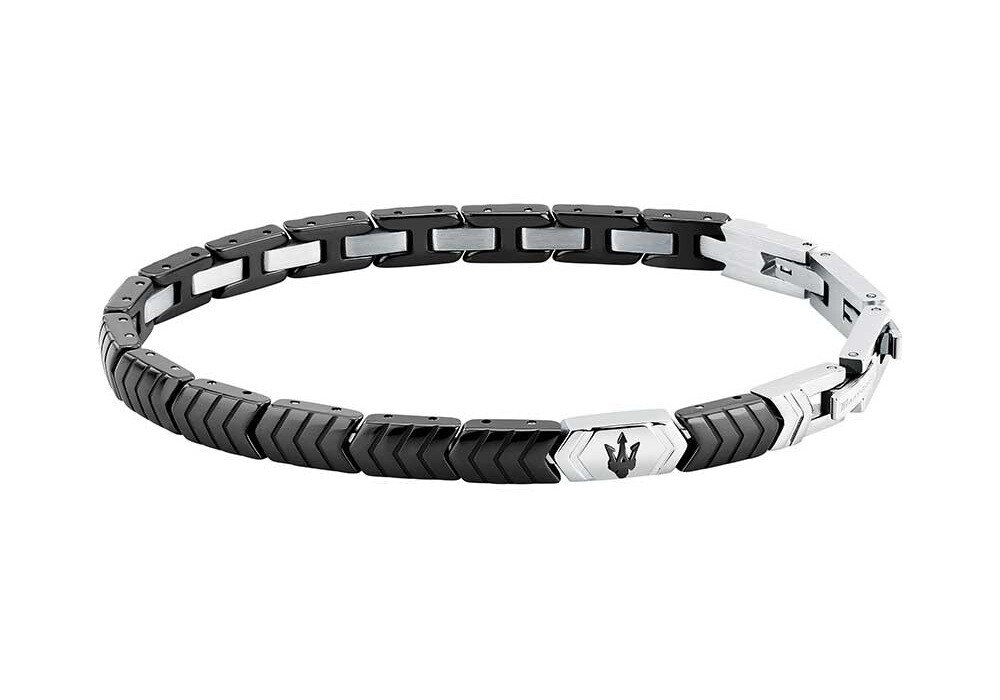 Maserati Fashion pánský náramek Ceramic JM226ATZ86
