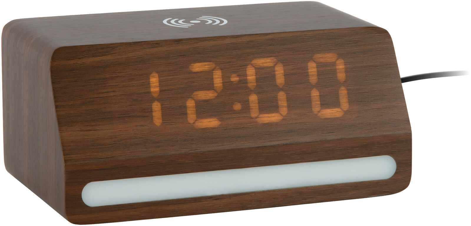 Karlsson LED hodiny-budík 6078BK Karlsson s nabíječkou 6078DW