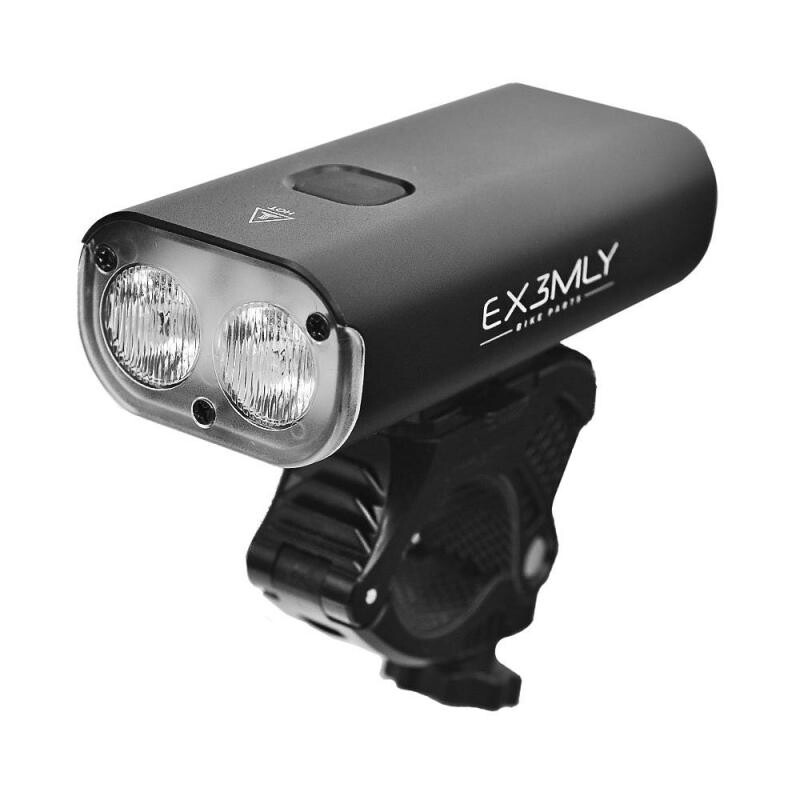 Ex3mly Přední 600LM /4400mAh 5 Funkcí světlo