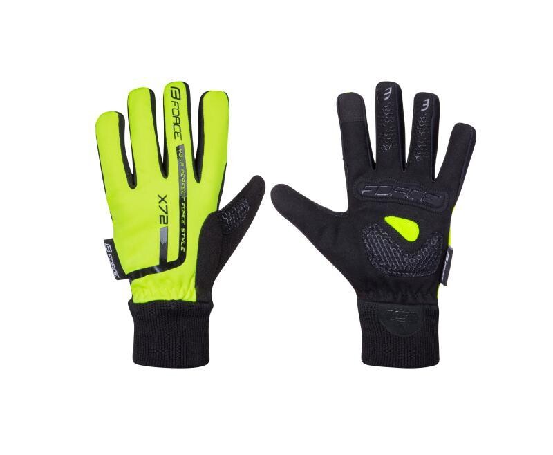 Force KID X72 fluo dětské rukavice zimní POUZE L (VÝPRODEJ)