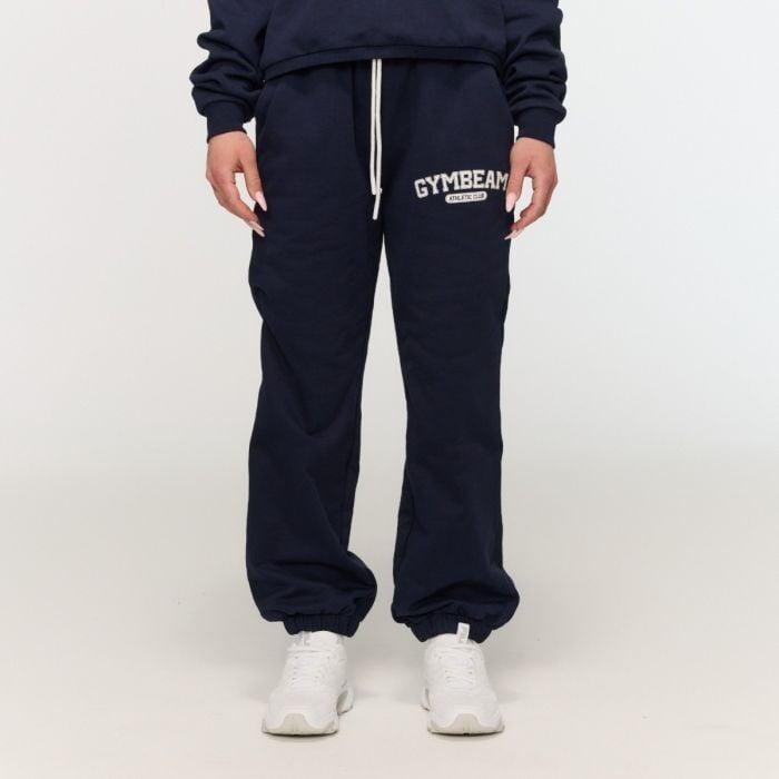 GymBeam Dámské tepláky Varsity Blue