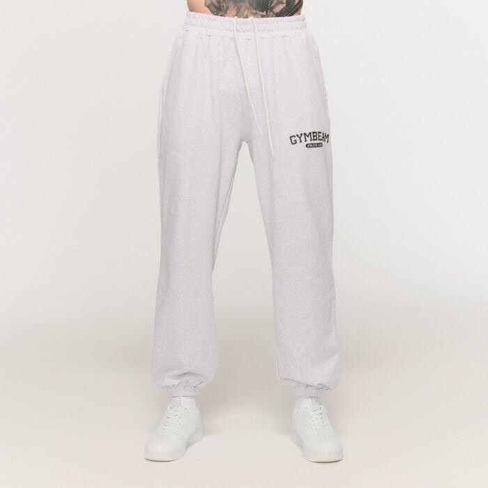 GymBeam Tepláky Varsity Grey