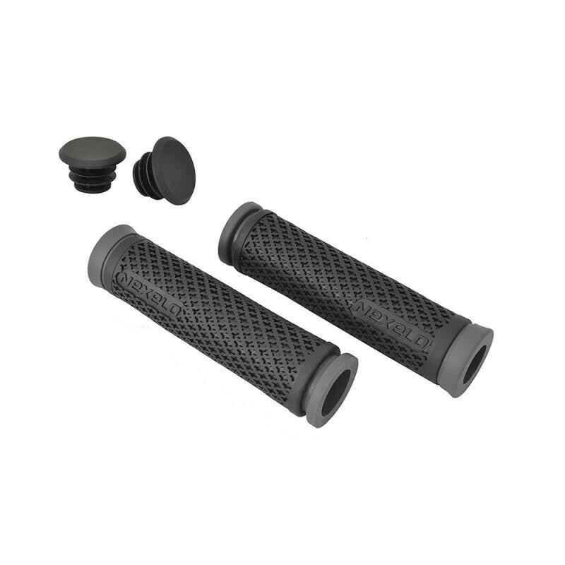 Nexelo Gumová 128mm černo/šedá madla
