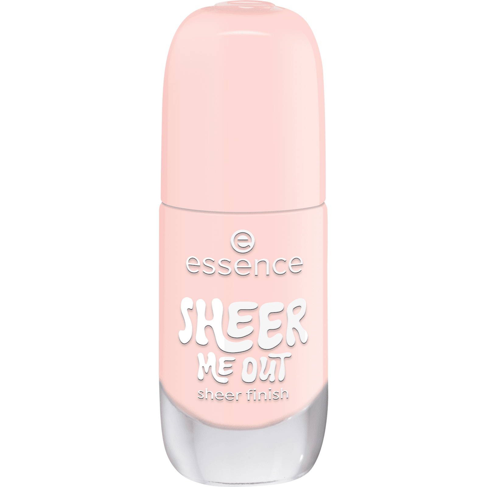 essence Lak na nehty Gel Nail 8 ml 04 Sheer Me Out