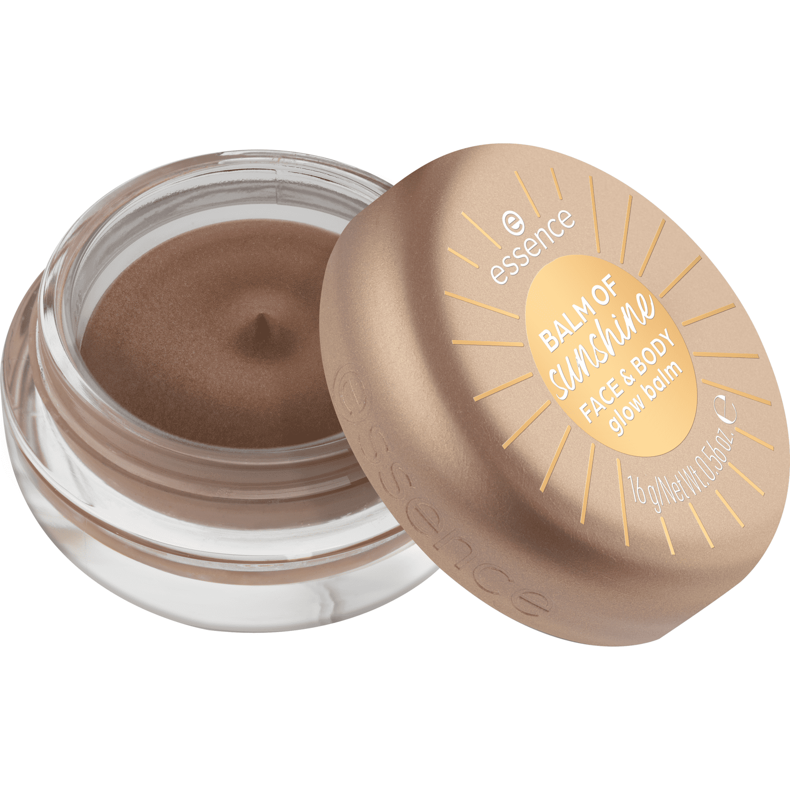 essence Rozjasňující balzám na obličej a tělo Balm of Sunshine 16 g 20 Séduction du Soleil