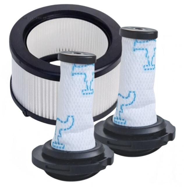 Filtry pro ROWENTA X-Force Flex 9.60, 10.80 (náhrada ZR009012, ZR009010) 1+2ks sada