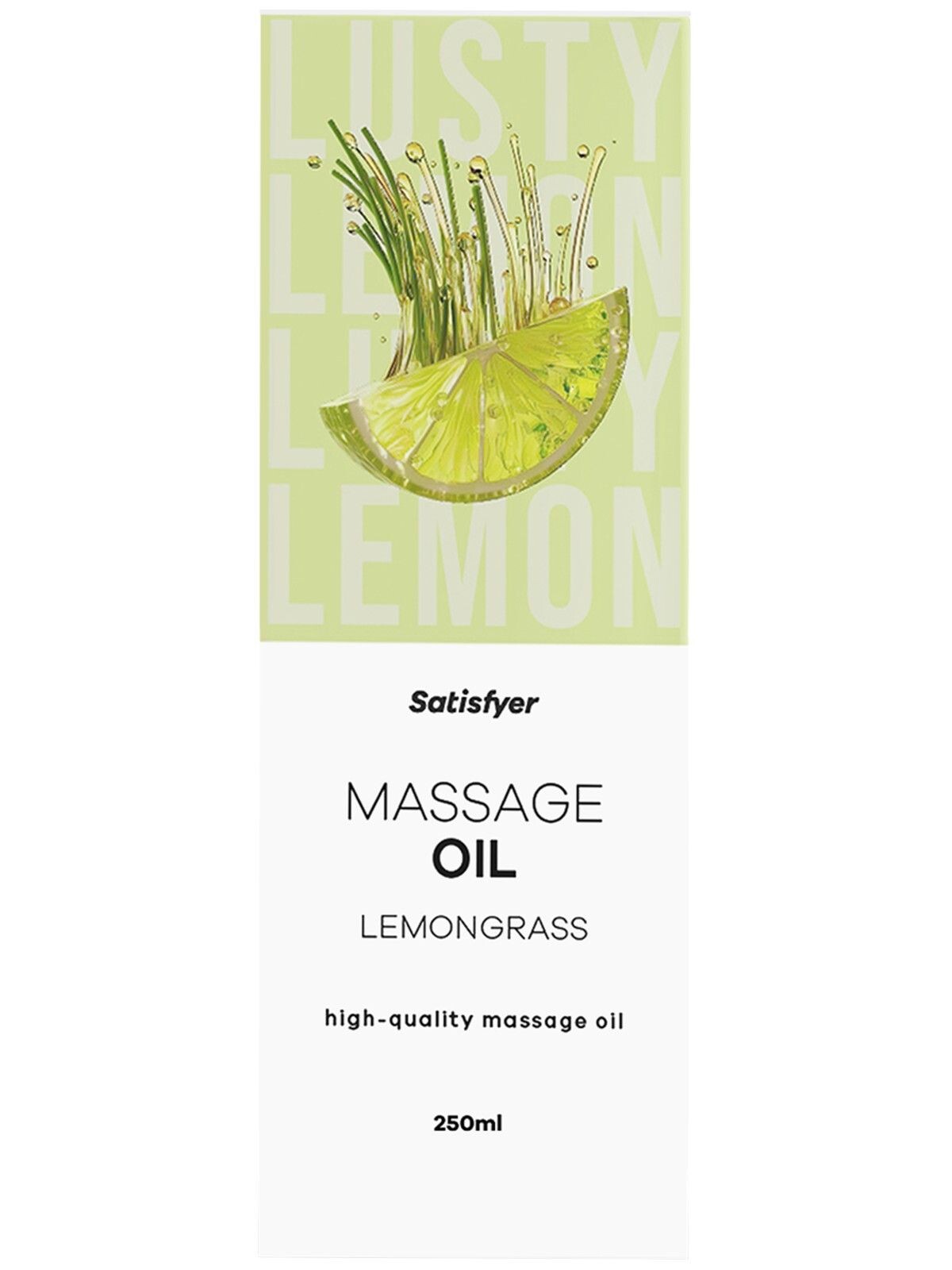 Satisfyer Masážní olej Lemongrass - Satisfyer (250 ml)