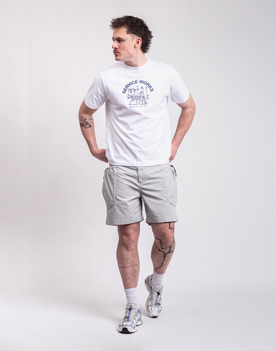 Service Works Gardener Shorts SILVER M