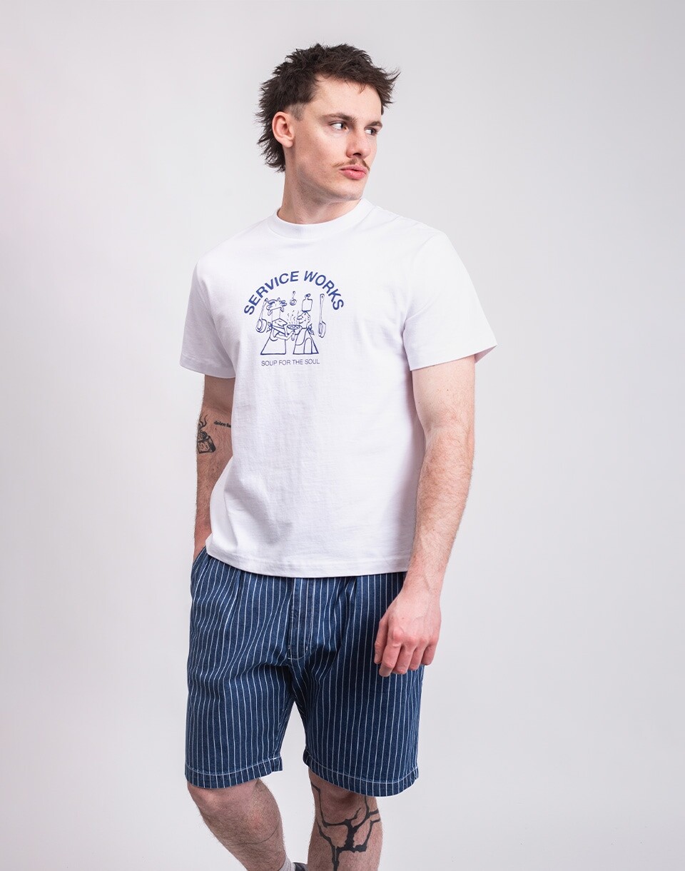 Service Works Soup For The Soul Tee WHITE M