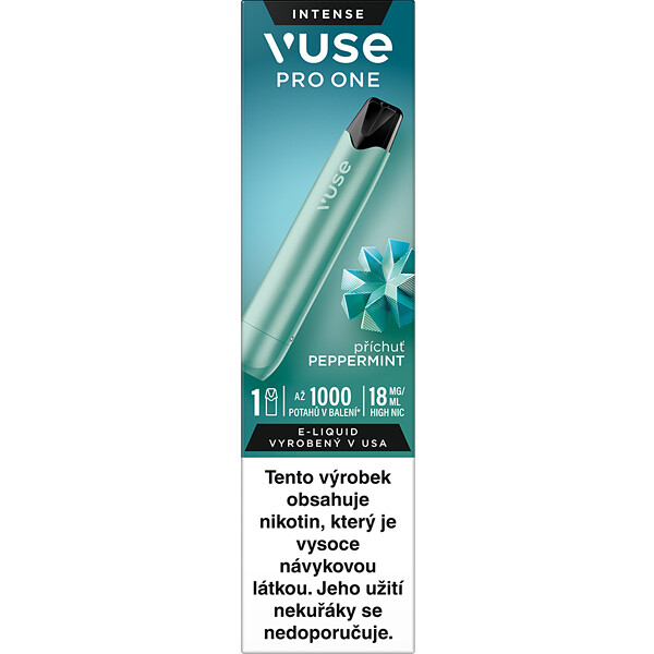 Vuse PRO One Pen 1000 Aqua Peppermint 18mg/ml