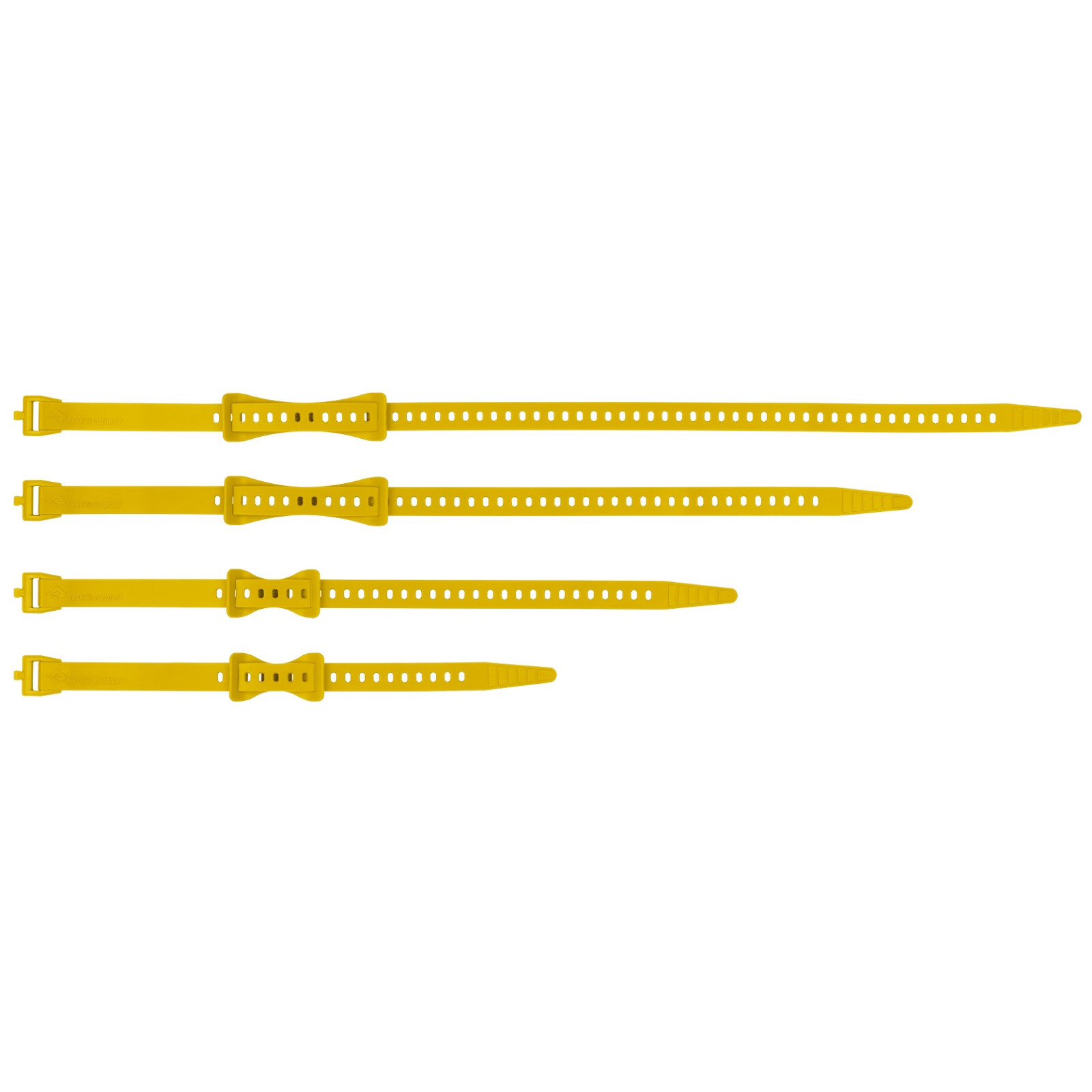 Popruhy Sea to Summit Stretch-Loc Strap Set 4 Piece Barva: žlutá