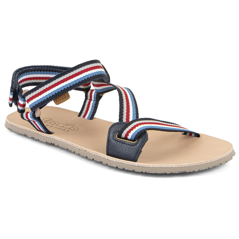 Dětské sandály Froddo Barefoot flexy straps Blue/Red Velikost bot (EU): 31