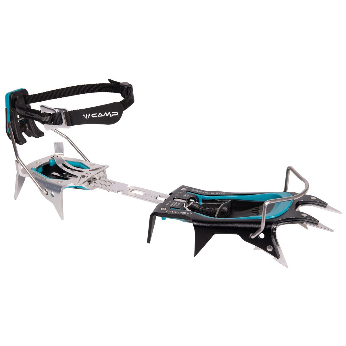 Horolezecké mačky Camp Peak 12 Nanotech - Auto / Semi-Auto