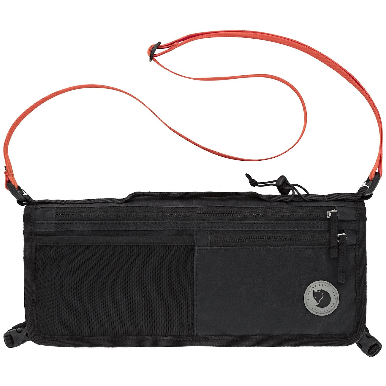 Brašna na rám Fjällräven Hoja Bike Frame Fold Bag Barva: černá