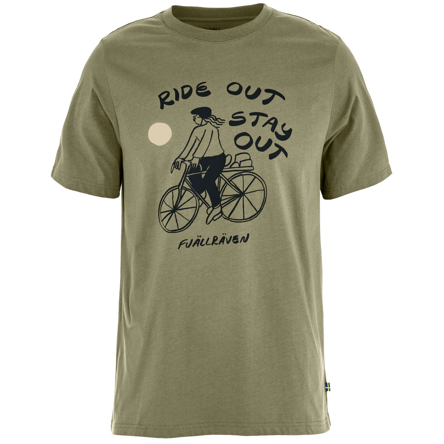 Pánské triko Fjällräven Hoja Iväg T-shirt M Velikost: L / Barva: zelená