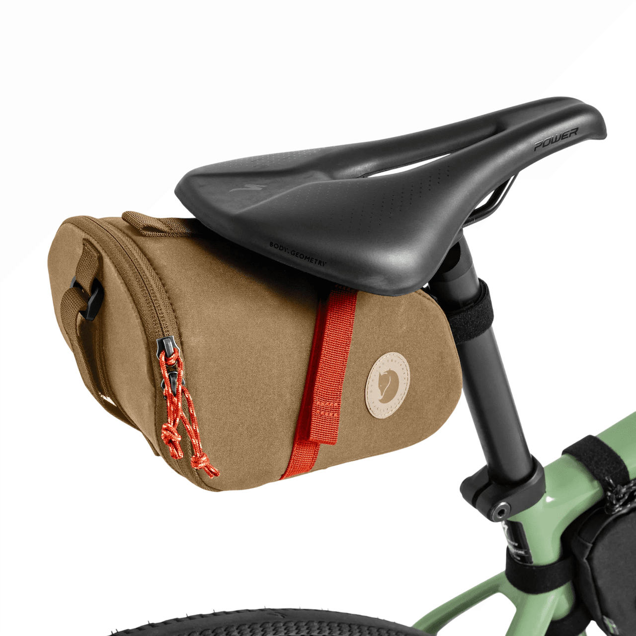 Brašna pod sedlo Fjällräven Hoja Seatbag Barva: béžová