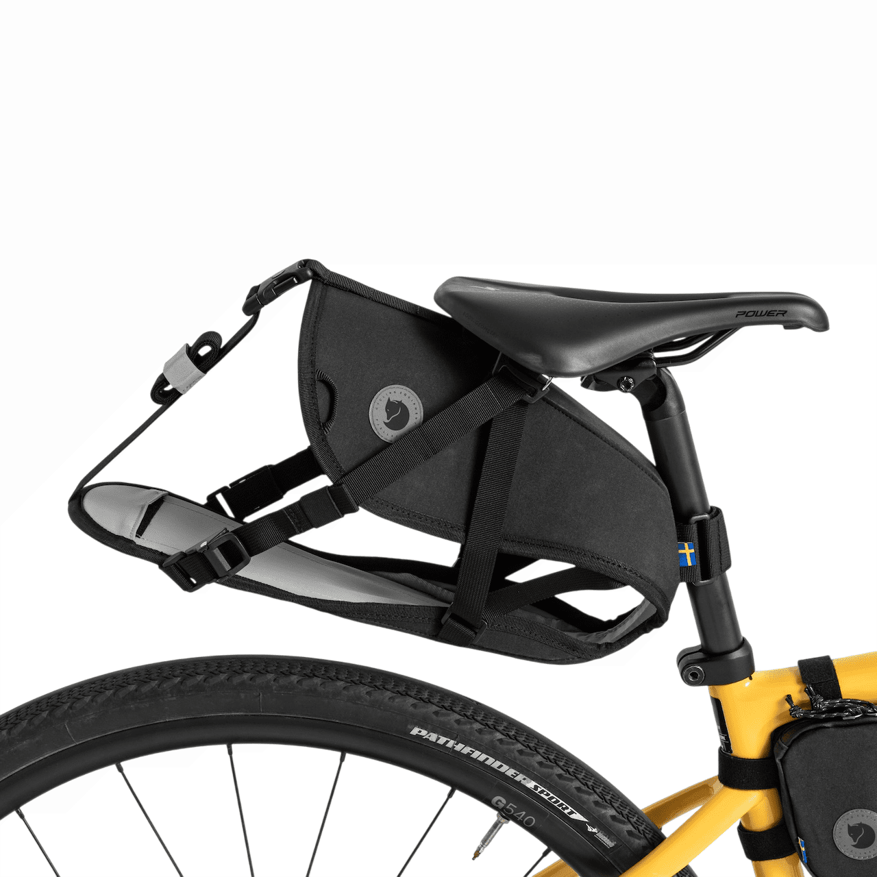 Držák Fjällräven Hoja Seatbag Harness Barva: černá