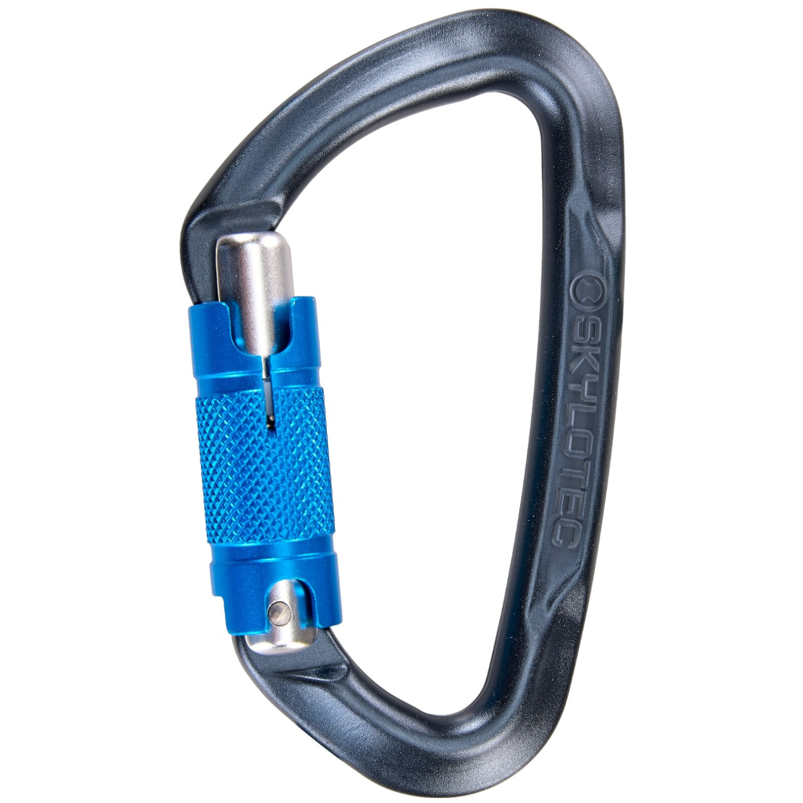 Karabina Skylotec Lime WG (twistlock) Barva: šedá/modrá