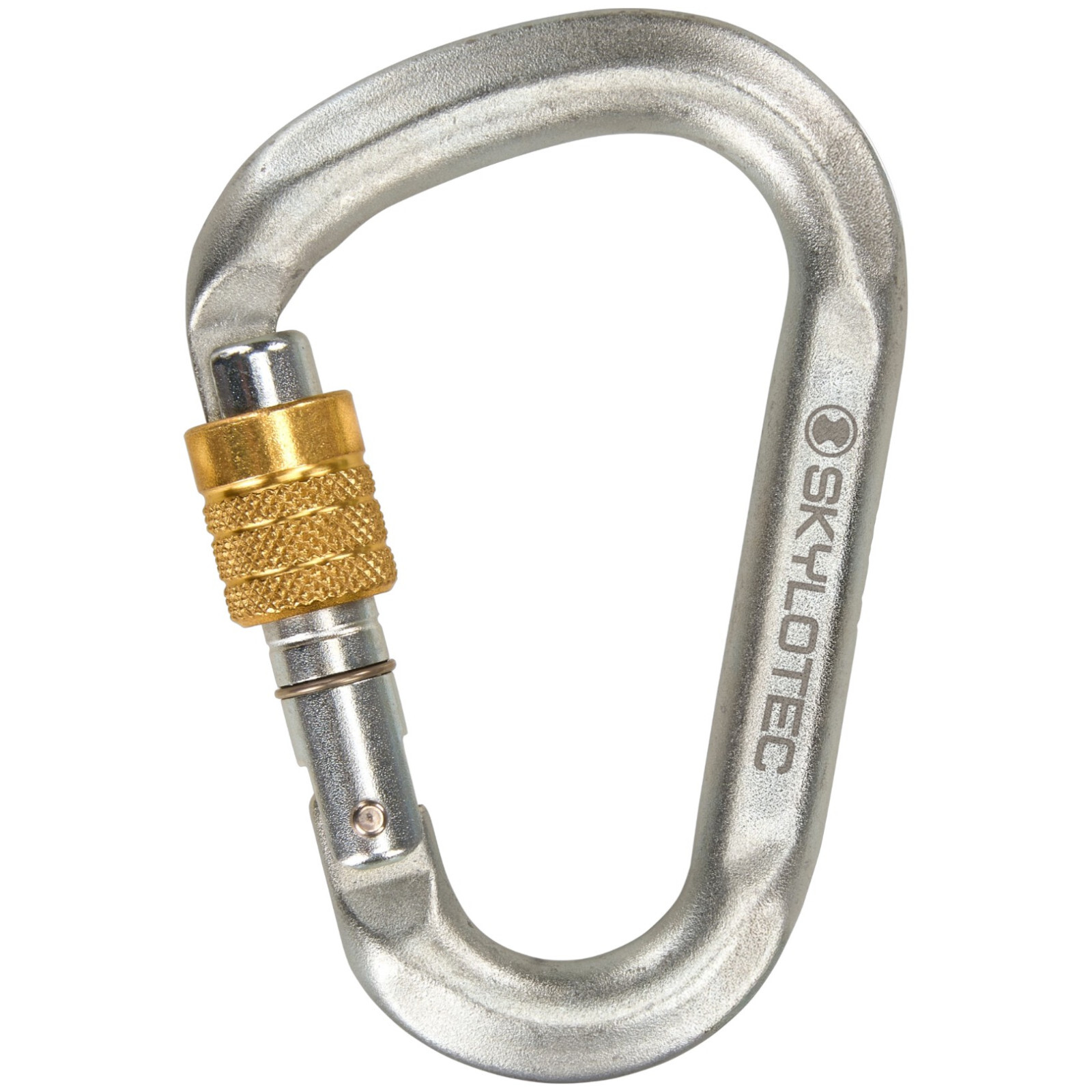 Karabina Skylotec Snappy Steel SG (screw gate) Barva: stříbrná
