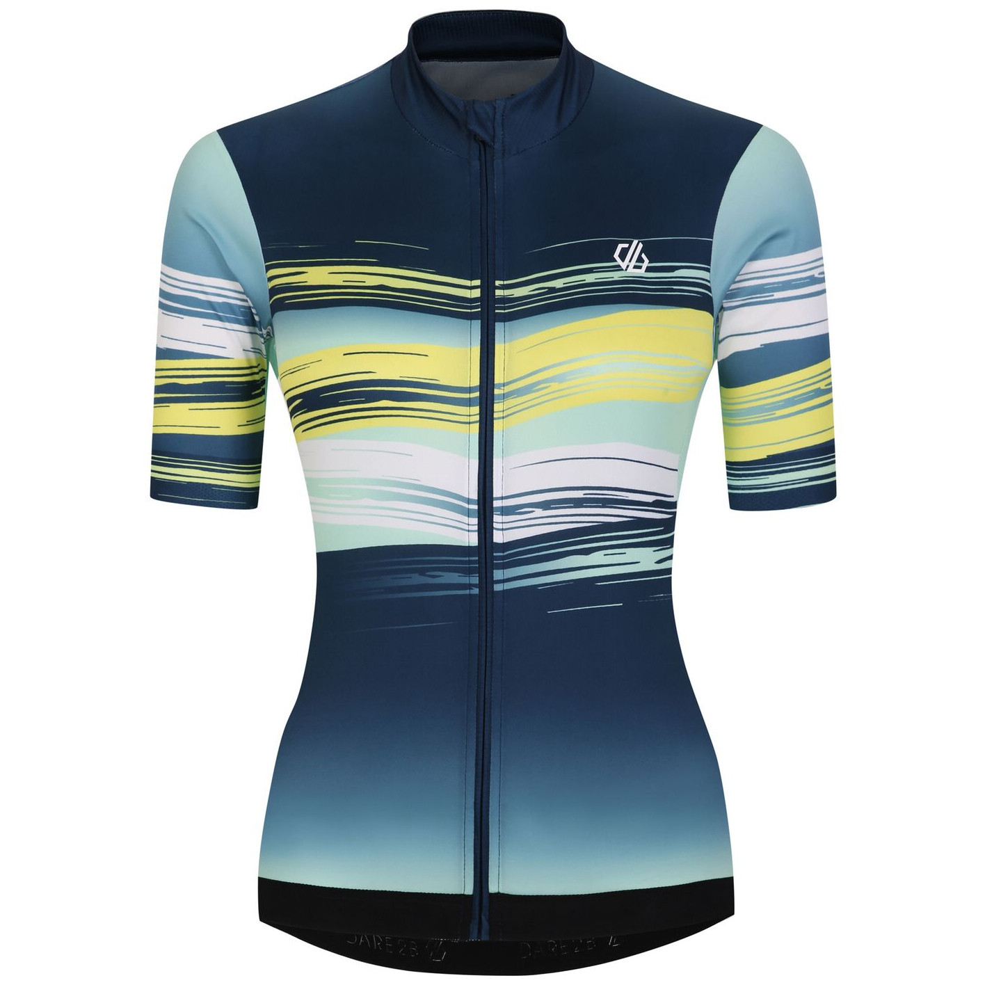 Dámský cyklistický dres Dare 2b AEP Stimulus Jersey Velikost: S / Barva: modrá