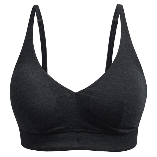 Sportovní podprsenka Sensor Merino Cordura Velikost podprsenky: M / Barva: černá