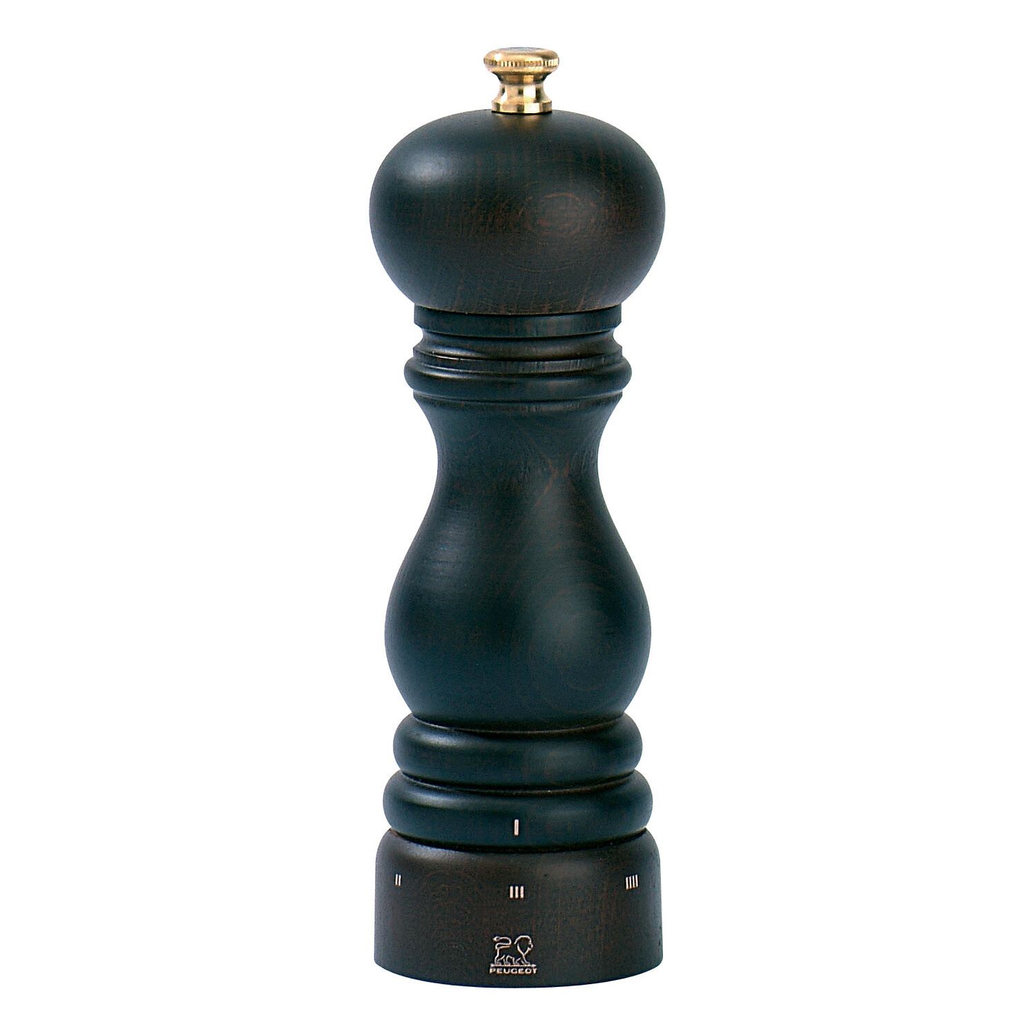 Mlýnek na pepř čokoládový, bukové dřevo 18 cm PARIS uSelect Peugeot