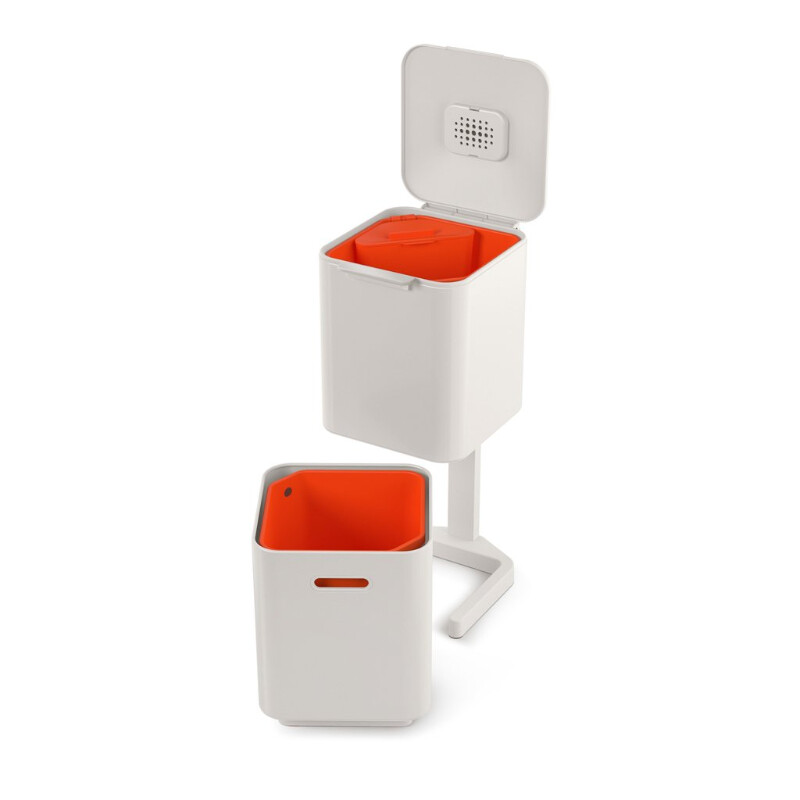 Koše na tříděný odpad TOTEM COMPACT 30064 Joseph Joseph 40 l béžové