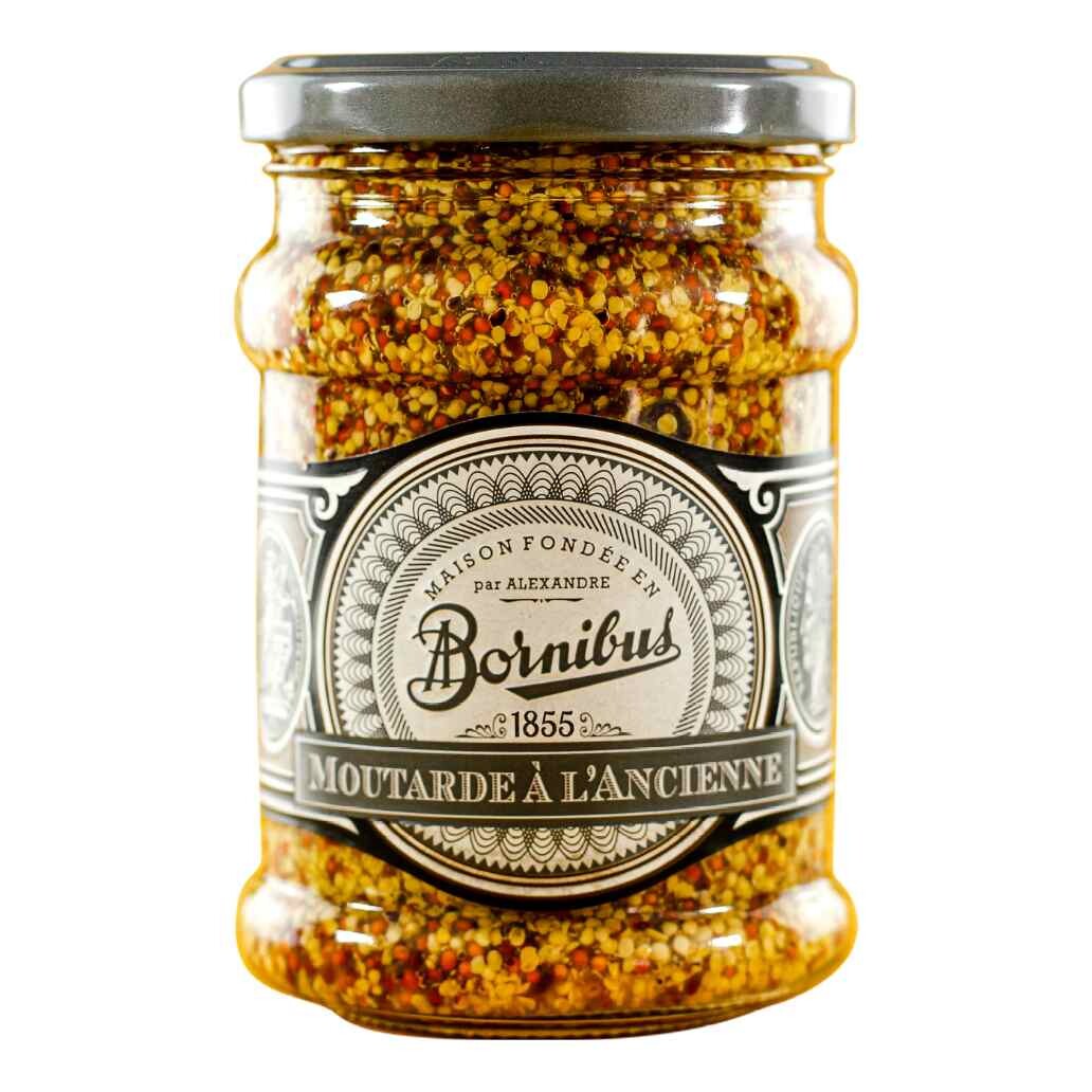 Hořčice 245 g, celozrnná, BORNIBUS