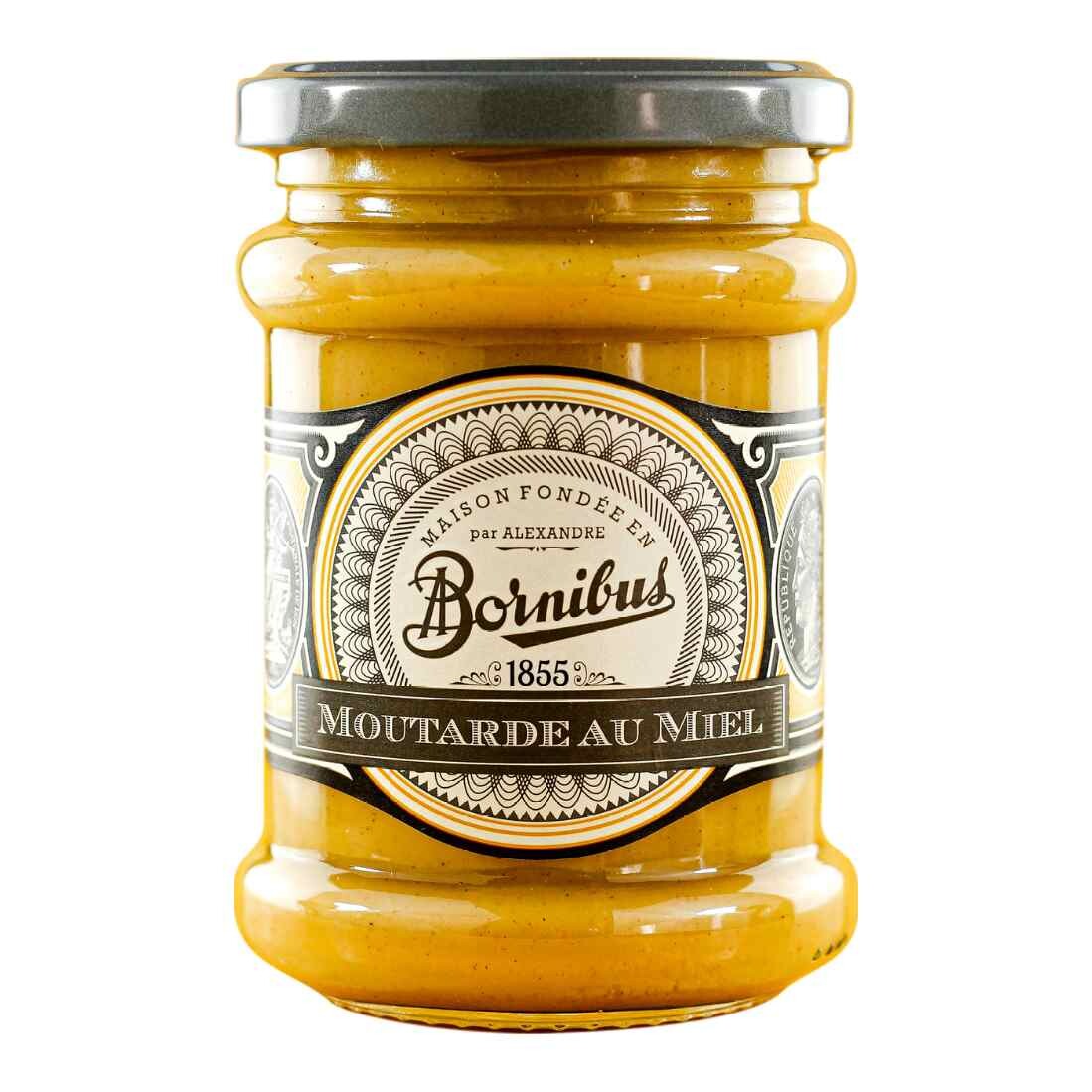 Hořčice 270 g, s medem, BORNIBUS