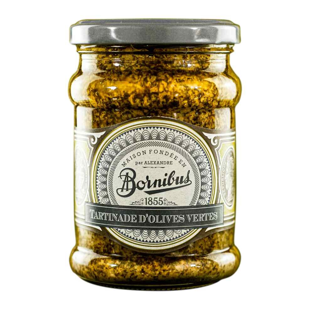 Pomazánka ze zelených oliv 240 g, BORNIBUS