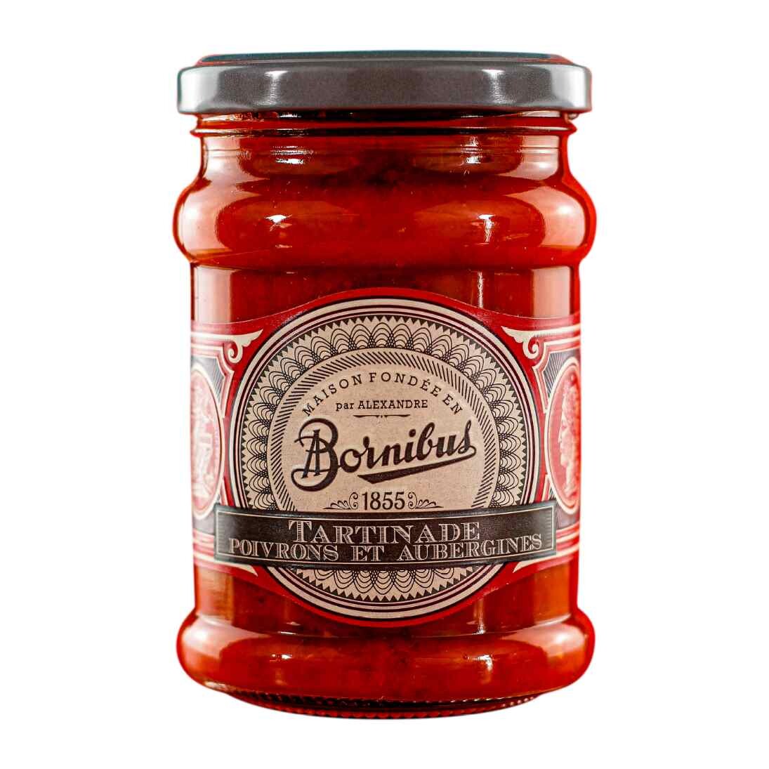 Pomazánka z papriky a lilku 250 g, BORNIBUS