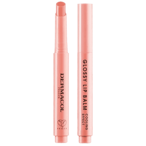 Dermacol Glossy Lip Balm Cool.Effect Peach 03 1.8g