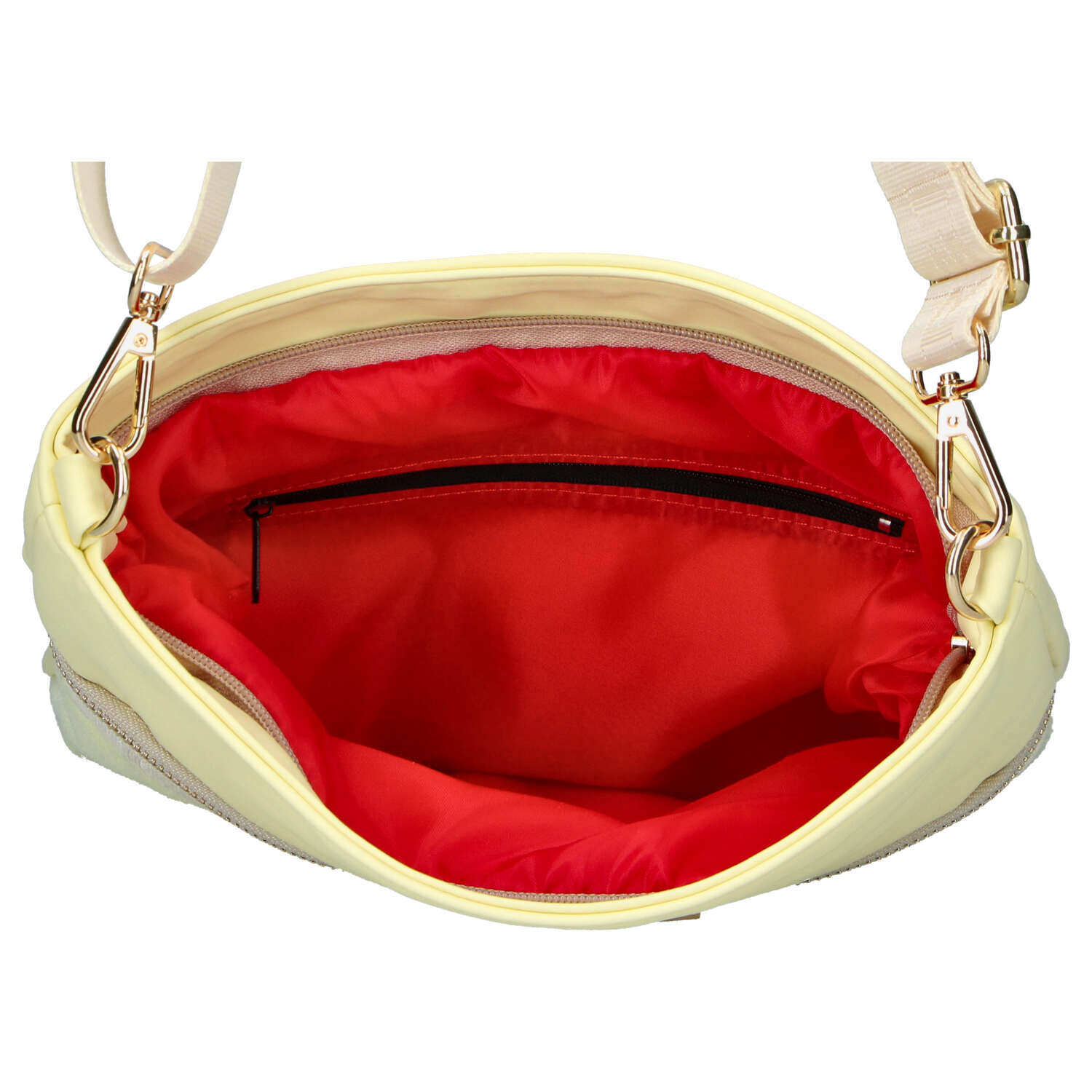 Luxusní dámská crossbody Ellen Laura, žlutá